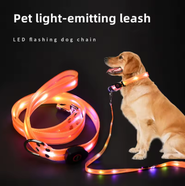 GlowPaw LED Collar - Keep Your Dog Visible Day & Night